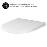 C741701SC Sense подвесной унитаз FlashClean с сиденьем микролифт