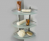 Полка стеклянная тройная Wasserkraft K-3133