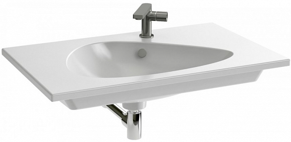 Подвесная раковина-столешница Jacob Delafon Nouvelle Vague 81х51 см EXAR112-00