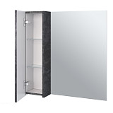 Зеркало со шкафчиком Стоун 60 Левый