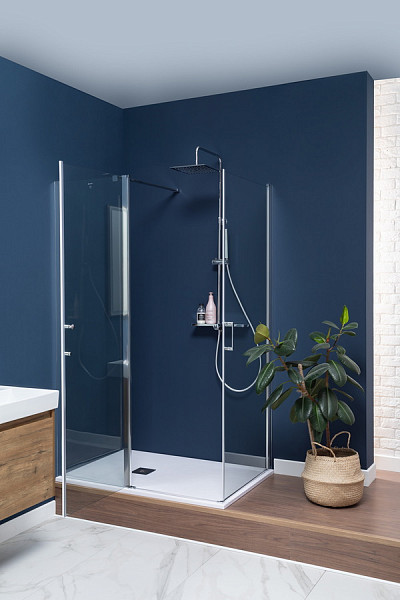 Душевая дверь Aquanet Cinetic AE12-N-120H190U-CT 1200, прозрачное стекло AE12-N-120H190U-CT