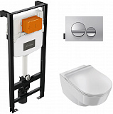 Комплект унитаз с инсталляцией Jacob Delafon Odeon Rive Gauche E21745RU-00