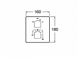 Смеситель Roca L90 для ванны-душа 5A0C01C00