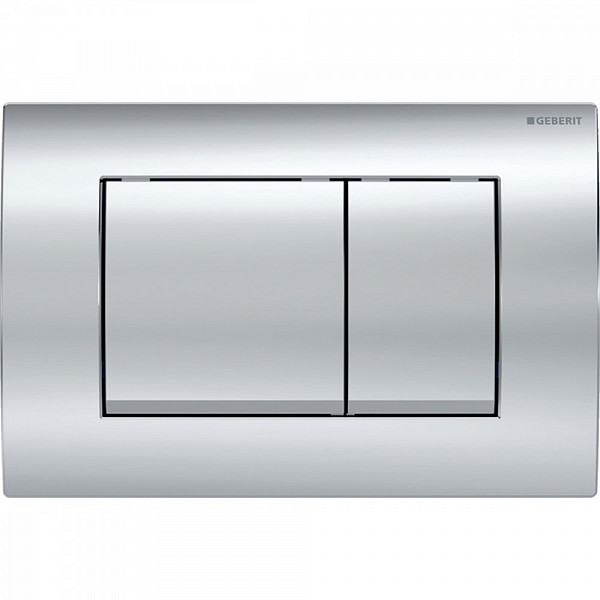 КЛАВИША СМЫВА GEBERIT DELTA30 ГЛЯНЦЕВЫЙ ХРОМ 115.137.21.1