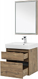 Мебель для ванной Aquanet Nova Lite 60 дуб рустикальный (2 ящика) 00254216