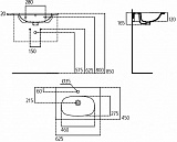 Раковина Ideal Standard Tesi 60 см T351001