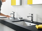 Смеситель для раковины Hansgrohe Metris 31285000 с гигиеническим душем