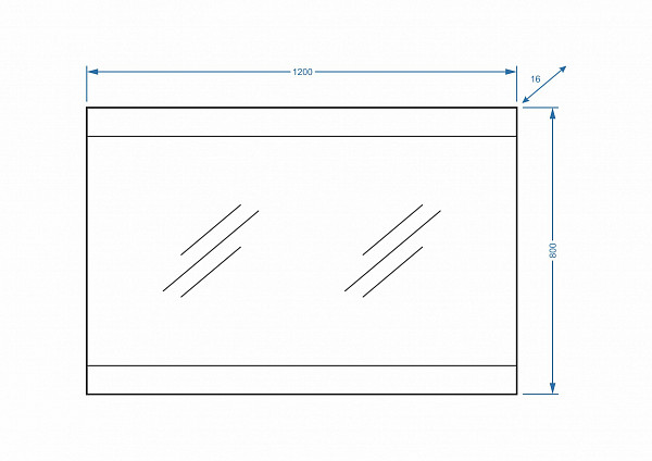 Зеркало "Мадлен 120"