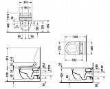 Унитаз Duravit Starck 3 2226590000 подвесной