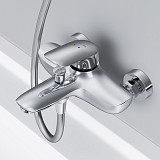 F5310032 Bliss L, смеситель для ванны/душа, излив 195 мм, хром, шт