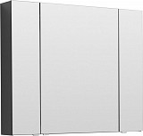 Зеркало-шкаф Aquanet Алвита 100 серый антрацит 00240113