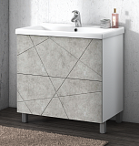 Тумбы VIGO Geometry 2-800 бетон (под ум Миранда)