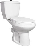 Унитаз-компакт Оскольская керамика Элисса Антивсплеск Стандарт, нижняя подводка