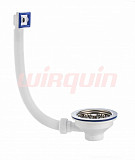 Выпуск Элит Wirquin 3½, нерж. чашка D114 мм и с прямоугольным переливом L300 мм