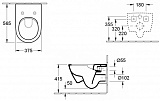 Унитаз подвесной Villeroy & Boch Subway 2.0 5614 R201