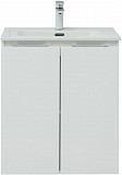 Тумба под раковину Aquanet Алвита New 60 2 дверцы, белый матовый 00277522