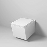 Унитаз GR-4495 Cristal (540*355*360) подвесной с толстой крышкой, 1 место