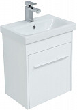 Тумба под раковину Aquanet Августа 50 (Moduo Slim) белый (ручки хром) 00274015