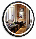 Зеркало AZARIO Манхэттен-лофт D700 рама пластик, сенсор выкл (LED-00002428)