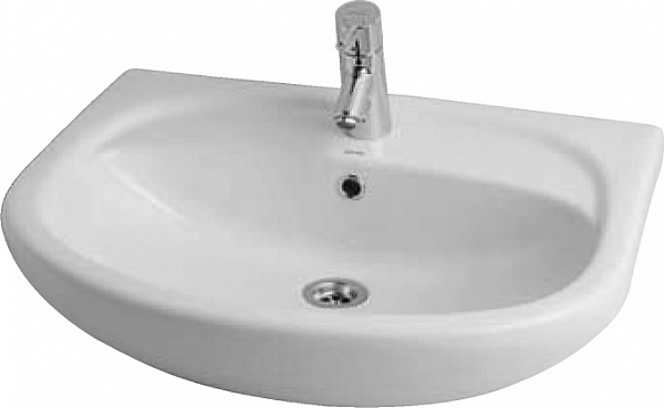 Раковина под тумбу Акватон - АКВАПОЛО 6533 1WH110162