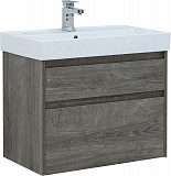 Мебель для ванной Aquanet Nova Lite 75 дуб рошелье (2 ящика) 00242904