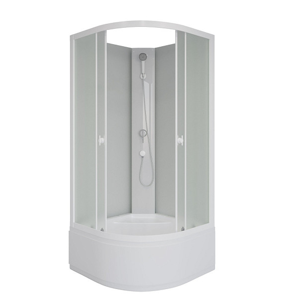 Душ.каб. Niagara Promo P80/40/MT/BK (800х800х1950) 4 места