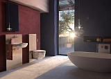 Унитаз-биде подвесной Geberit AquaClean mera comfort 146.214.21.1 с системой удаления запахов
