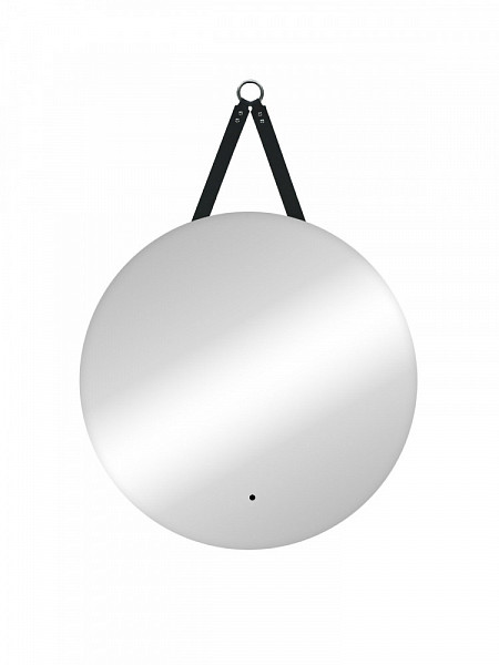 Зеркало Континент "Best Led" D650 на ремне из натуральной кожи черного цвета с бесконтактным сенсором