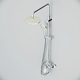 F0785C900 Sunny,душ.система,набор:см-ль д/ванны/душа,верхний душ d220 мм, ручной душ 110 мм, 1 функц