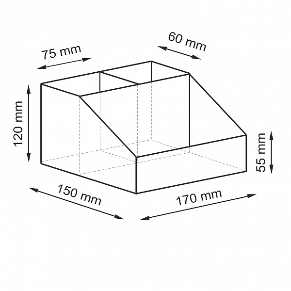 Корзина для белья Wasserkraft Wern WB-421-S