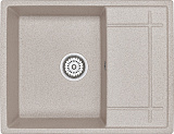 Мойка кухонная Granula прямоугольная кварц 6501, КЛАССИК