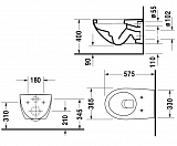 Крышка-сиденье Duravit Architec 0069690000 с микролифтом