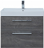 Тумба под раковину Aquanet Nova 75 дуб рошелье (2 ящика) 00242260