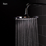 Душевой гарнитур с верхней лейкой, хром, Ray, IDDIS, RAYSB3Fi76