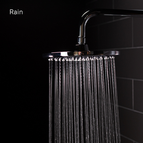 Душевой гарнитур с верхней лейкой, хром, Ray, IDDIS, RAYSB3Fi76