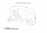 Акриловая ванна Aquanet Bright 145x70 (с каркасом) 00239668