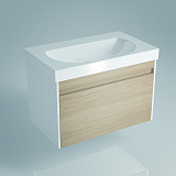 Тумба для раковины Kerama Marazzi Buongiorno 80 см BGN.80.1+1\OAK