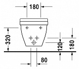 Биде подвесное Duravit Starck 3 2231150000