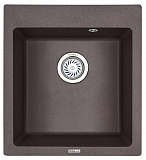 Мойка кухонная Granula квадратная кварц 4651, ЭСПРЕССО