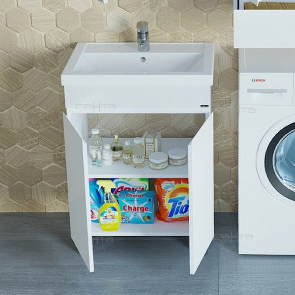 Тумба под раковину Марс 60 напольная Санта 700240