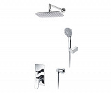 Встраиваемый комплект для душа с верхней душевой насадкой и лейкой Wasserkraft A14131
