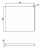 Панель для ванны боковая Cersanit Universal PB-TYPE1*70