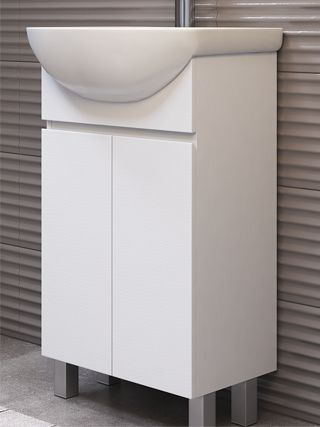 Тумба VIGO Wing 500-2-0 (Балтика) белый