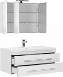 Мебель для ванной Aquanet Верона NEW 100 белый (подвесной 2 ящика) 00230318