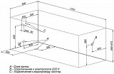 Акриловая ванна Aquanet West NEW 170x70 (с каркасом) 00240463