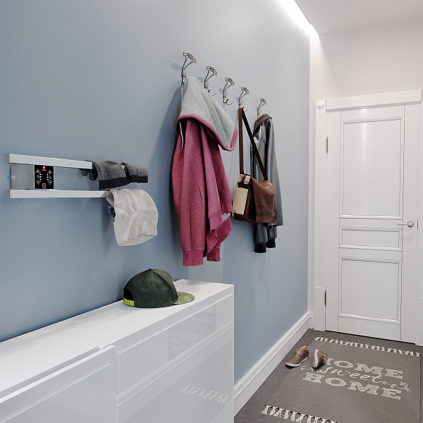 Полотенцесушитель электрический Terminus Полка Электро П2 500х90