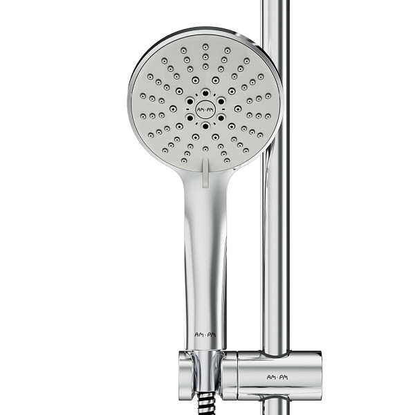 F0170064 Spirit, душ.комплект: ручн.душ 5 ф-ции d 115 мм, штанга 900 мм, шланг 1750 мм, шт