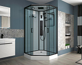 Душевая кабина Niagara Premium 90х90х220 NG-6901-01GD BLACK