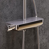 936750000 Scandinavian Pure душевая система с душевым ТМС смесителем полкой, хром