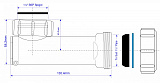Сифон  McAlpine WHB1-40